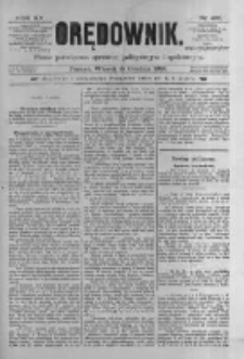 Orędownik: pismo poświęcone sprawom politycznym i spółecznym 1885.12.15 R.15 Nr286