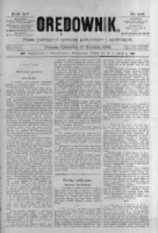 Orędownik: pismo poświęcone sprawom politycznym i spółecznym 1885.12.17 R.15 Nr288