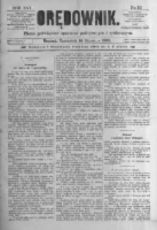 Orędownik: pismo poświęcone sprawom politycznym i spółecznym. 1886.01.14 R.16 nr10