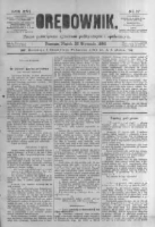 Orędownik: pismo poświęcone sprawom politycznym i spółecznym. 1886.01.22 R.16 nr17