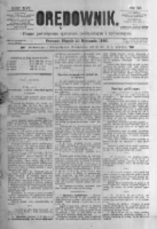 Orędownik: pismo poświęcone sprawom politycznym i sp&oacute;łecznym. 1886.01.29 R.16 nr23