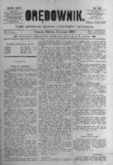 Orędownik: pismo poświęcone sprawom politycznym i spółecznym. 1886.02.06 R.16 nr29