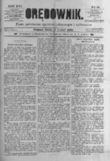 Orędownik: pismo poświęcone sprawom politycznym i spółecznym. 1886.02.17 R.16 nr38