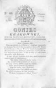 Goniec Krakowski: dziennik polityczny, historyczny i literacki. 1829.06.02 nr66