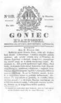 Goniec Krakowski: dziennik polityczny, historyczny i literacki. 1829.09.29 nr117