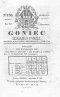 Goniec Krakowski: dziennik polityczny, historyczny i literacki. 1829.10.29 nr130