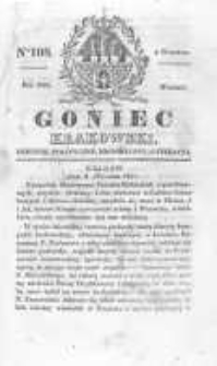 Goniec Krakowski: dziennik polityczny, historyczny i literacki. 1829.09.08 nr108