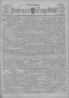 Posener Tageblatt 1901.01.25 Jg.40 Nr41