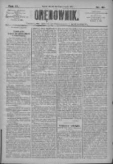 Orędownik: pismo dla spraw politycznych i społecznych 1910.08.09 R.40 Nr181