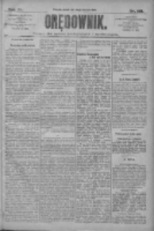 Orędownik: pismo dla spraw politycznych i społecznych 1910.08.19 R.40 Nr189