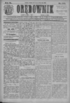 Orędownik: najstarsze ludowe pismo narodowe i katolickie w Wielkopolsce 1910.10.01 R.40 Nr225