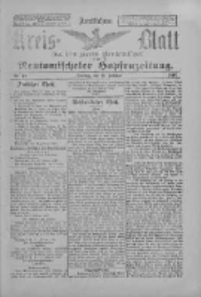 Amtliches Kreis-Blatt f&uuml;r den Kreis Neutomischel: zugleich Neutomischeler Hopfenzeitung 1897.02.16 Nr14