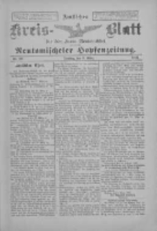 Amtliches Kreis-Blatt f&uuml;r den Kreis Neutomischel: zugleich Neutomischeler Hopfenzeitung 1897.03.09 Nr20