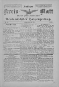 Amtliches Kreis-Blatt f&uuml;r den Kreis Neutomischel: zugleich Neutomischeler Hopfenzeitung 1897.03.12 Nr21