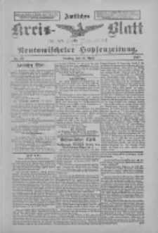 Amtliches Kreis-Blatt für den Kreis Neutomischel: zugleich Neutomischeler Hopfenzeitung 1897.04.16 Nr22
