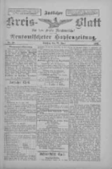Amtliches Kreis-Blatt f&uuml;r den Kreis Neutomischel: zugleich Neutomischeler Hopfenzeitung 1897.06.22 Nr48