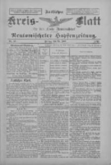 Amtliches Kreis-Blatt f&uuml;r den Kreis Neutomischel: zugleich Neutomischeler Hopfenzeitung 1897.06.25 Nr49