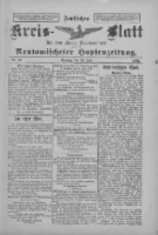 Amtliches Kreis-Blatt f&uuml;r den Kreis Neutomischel: zugleich Neutomischeler Hopfenzeitung 1897.06.29 Nr50