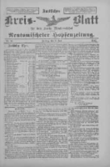 Amtliches Kreis-Blatt f&uuml;r den Kreis Neutomischel: zugleich Neutomischeler Hopfenzeitung 1897.07.02 Nr51