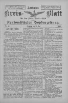 Amtliches Kreis-Blatt f&uuml;r den Kreis Neutomischel: zugleich Neutomischeler Hopfenzeitung 1897.07.20 Nr56