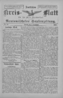 Amtliches Kreis-Blatt für den Kreis Neutomischel: zugleich Neutomischeler Hopfenzeitung 1897.09.03 Nr69