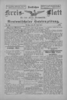 Amtliches Kreis-Blatt f&uuml;r den Kreis Neutomischel: zugleich Neutomischeler Hopfenzeitung 1897.09.28 Nr76