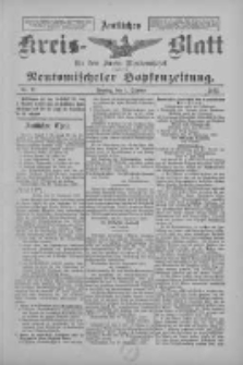 Amtliches Kreis-Blatt f&uuml;r den Kreis Neutomischel: zugleich Neutomischeler Hopfenzeitung 1897.10.01 Nr77