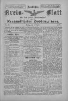 Amtliches Kreis-Blatt f&uuml;r den Kreis Neutomischel: zugleich Neutomischeler Hopfenzeitung 1897.10.08 Nr79