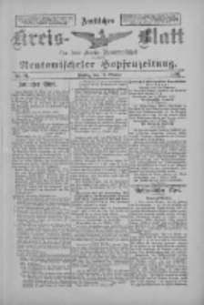Amtliches Kreis-Blatt f&uuml;r den Kreis Neutomischel: zugleich Neutomischeler Hopfenzeitung 1897.10.15 Nr81