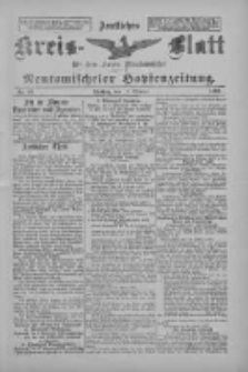 Amtliches Kreis-Blatt f&uuml;r den Kreis Neutomischel: zugleich Neutomischeler Hopfenzeitung 1897.10.19 Nr82