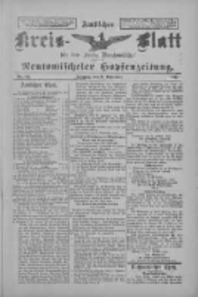 Amtliches Kreis-Blatt f&uuml;r den Kreis Neutomischel: zugleich Neutomischeler Hopfenzeitung 1897.11.09 Nr88