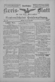 Amtliches Kreis-Blatt f&uuml;r den Kreis Neutomischel: zugleich Neutomischeler Hopfenzeitung 1897.12.03 Nr95