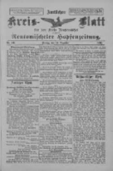 Amtliches Kreis-Blatt f&uuml;r den Kreis Neutomischel: zugleich Neutomischeler Hopfenzeitung 1897.12.24 Nr101