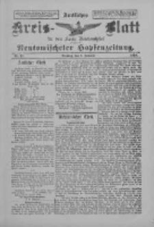 Amtliches Kreis-Blatt für den Kreis Neutomischel: zugleich Neutomischeler Hopfenzeitung 1898.02.08 Nr11