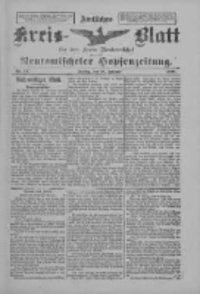 Amtliches Kreis-Blatt f&uuml;r den Kreis Neutomischel: zugleich Neutomischeler Hopfenzeitung 1898.02.18 Nr14
