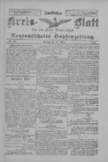Amtliches Kreis-Blatt für den Kreis Neutomischel: zugleich Neutomischeler Hopfenzeitung 1898.03.25 Nr24