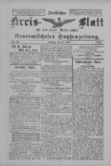 Amtliches Kreis-Blatt für den Kreis Neutomischel: zugleich Neutomischeler Hopfenzeitung 1898.04.19 Nr30