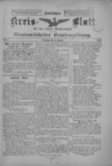 Amtliches Kreis-Blatt für den Kreis Neutomischel: zugleich Neutomischeler Hopfenzeitung 1899.01.03 Nr1