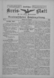 Amtliches Kreis-Blatt für den Kreis Neutomischel: zugleich Neutomischeler Hopfenzeitung 1899.01.13 Nr4