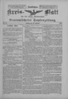 Amtliches Kreis-Blatt für den Kreis Neutomischel: zugleich Neutomischeler Hopfenzeitung 1899.02.10 Nr12
