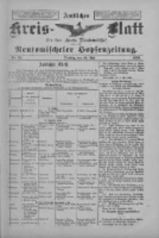 Amtliches Kreis-Blatt für den Kreis Neutomischel: zugleich Neutomischeler Hopfenzeitung 1898.05.10 Nr36