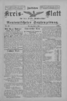 Amtliches Kreis-Blatt für den Kreis Neutomischel: zugleich Neutomischeler Hopfenzeitung 1898.07.01 Nr50