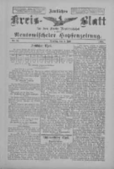 Amtliches Kreis-Blatt f&uuml;r den Kreis Neutomischel: zugleich Neutomischeler Hopfenzeitung 1898.07.05 Nr51