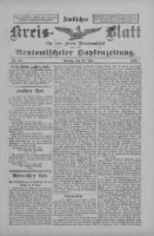 Amtliches Kreis-Blatt f&uuml;r den Kreis Neutomischel: zugleich Neutomischeler Hopfenzeitung 1898.07.29 Nr58