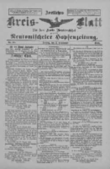 Amtliches Kreis-Blatt für den Kreis Neutomischel: zugleich Neutomischeler Hopfenzeitung 1898.09.02 Nr68