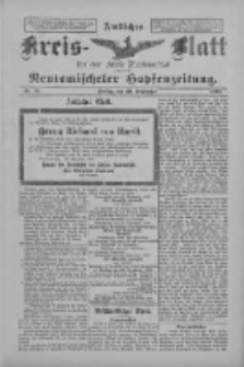 Amtliches Kreis-Blatt für den Kreis Neutomischel: zugleich Neutomischeler Hopfenzeitung 1898.09.30 Nr76