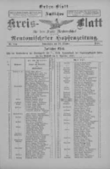 Amtliches Kreis-Blatt für den Kreis Neutomischel: zugleich Neutomischeler Hopfenzeitung 1898.10.29 Nr84a
