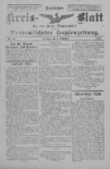 Amtliches Kreis-Blatt für den Kreis Neutomischel: zugleich Neutomischeler Hopfenzeitung 1898.11.01 Nr85