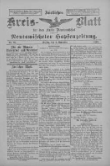 Amtliches Kreis-Blatt für den Kreis Neutomischel: zugleich Neutomischeler Hopfenzeitung 1898.11.04 Nr86