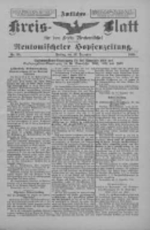Amtliches Kreis-Blatt für den Kreis Neutomischel: zugleich Neutomischeler Hopfenzeitung 1898.12.16 Nr98